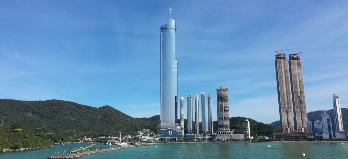 Empresário Luciano Hang e construtora anunciam prédio residencial mais alto do mundo no Brasil