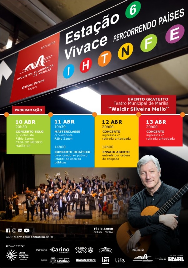 Orquestra Filarmônica de Marília apresenta concertos nesta sexta-feira e sábado no teatro municipal