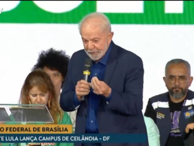 VÍDEO: “Mulher não foi feita para apanhar”, diz Lula uma semana após sua ex nora acusar seu filho de agressão