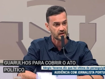 Jornalista português abala o Sistema Brasileiro no Senado. Veja vídeo!