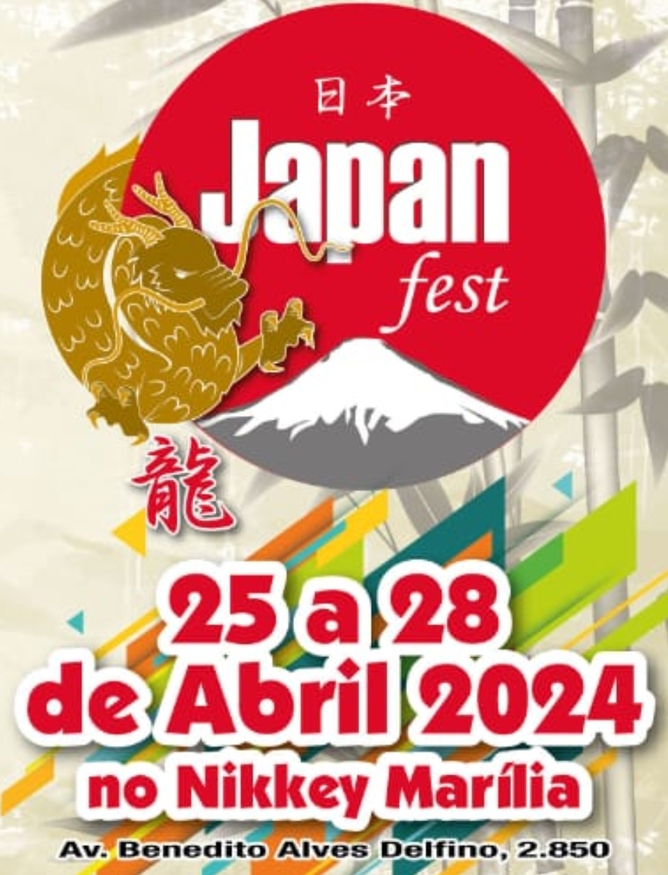 21ª Japan Fest começa nesta quinta e vai até domingo. Veja Vídeo!