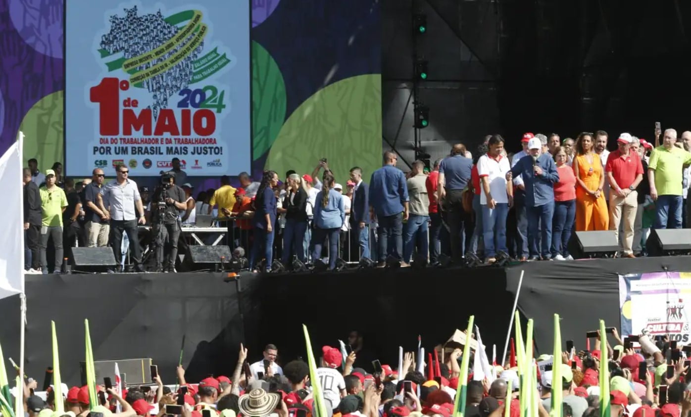 Até petistas detonam ato de Lula no 1º de maio e definem evento como “fiasco”