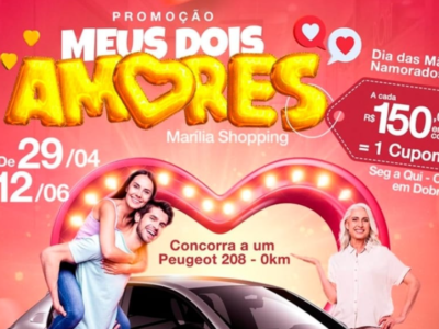 Campanha Meus Dois Amores é lançada pelo Marília Shopping