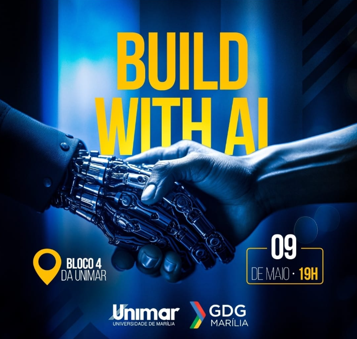 Unimar e Google se unem para trazer evento de Inteligência artificial para Marília através do Build With AI