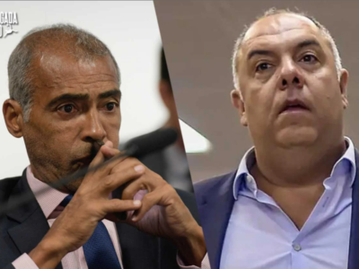 Romário e Marcos Braz são investigados por suposto esquema de corrupção