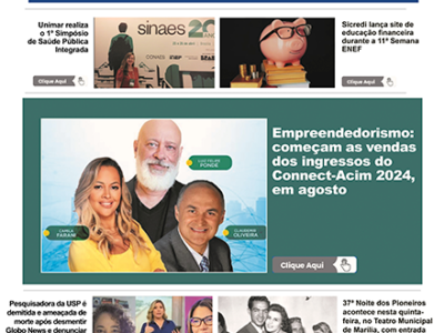 D MARÍLIA REVISTA NEWS – EDIÇÃO DE 15 DE MAIO DE 2024