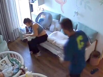 Desesperador: influenciadora salva filho bebê que estava engasgado com manobra de Heimlich; veja vídeo e saiba como fazer