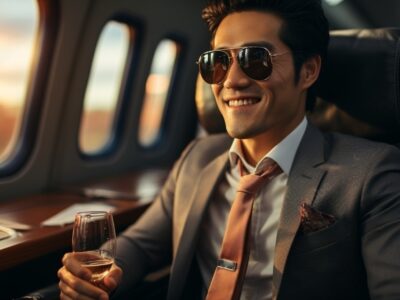 Beber álcool antes de dormir no avião traz risco para a saúde, revela estudo