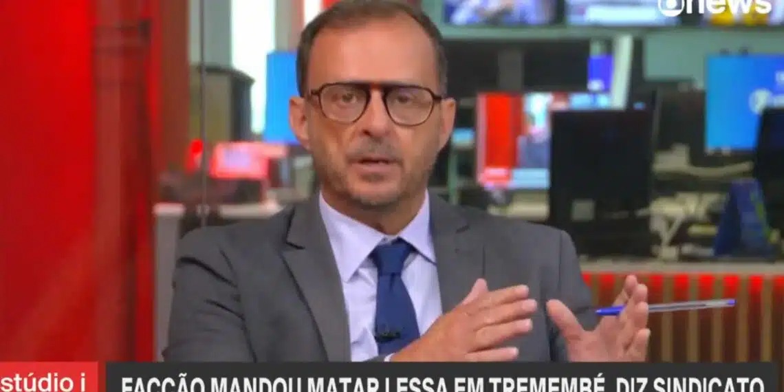 Grave: jornalista da Globo diz que PCC mandou desacatar ordem do ministro Alexandre de Moraes sobre Ronnie Lessa em presídio. Veja vídeo