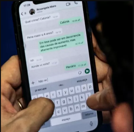 Conversa no WhatsApp entre Sérgio Moro e sua esposa é vazada; Veja conteúdo