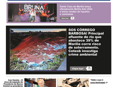 D MARÍLIA REVISTA NEWS – EDIÇÃO WEEKEND 15 E 16 DE JUNHO DE 2024