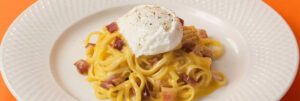 Receita de Macarrão Carbonara com Ovo Poché – Todeschini