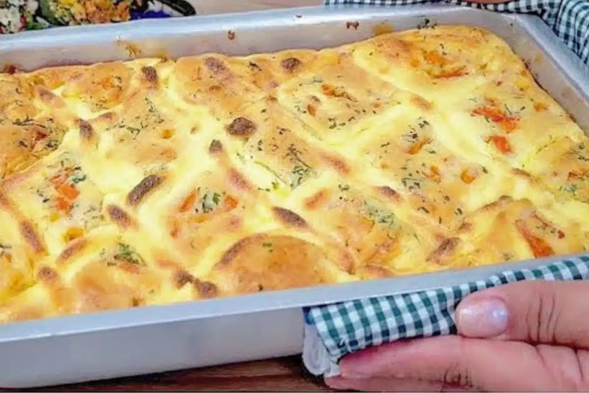 Prepare essa massa para torta salgada, simples e deliciosa!