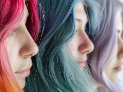 Explorando as emoções através das cores de cabelo