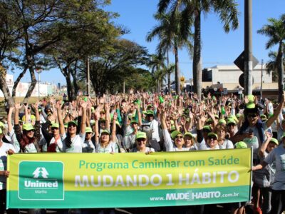 10ª Caminhada Regional Unimed De Bem com a Vida acontece neste domingo e com muitas atrações