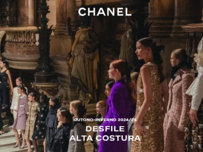 Coleção Alta Costura Outono‑Inverno 24/25 apresentada pelo Estúdio de Criação de Moda no Palais Garnier mescla os mundos da ópera e da Alta Costura CHANEL