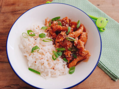 Receita de frango teriyaki fácil