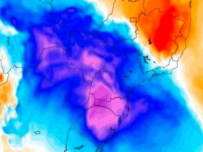 Evento raro vai derrubar as temperaturas no Brasil