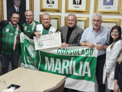 Consulado Palmeiras de Marília doa 203 tíquetes de Big Mac para o Programa Adote do McDia Feliz