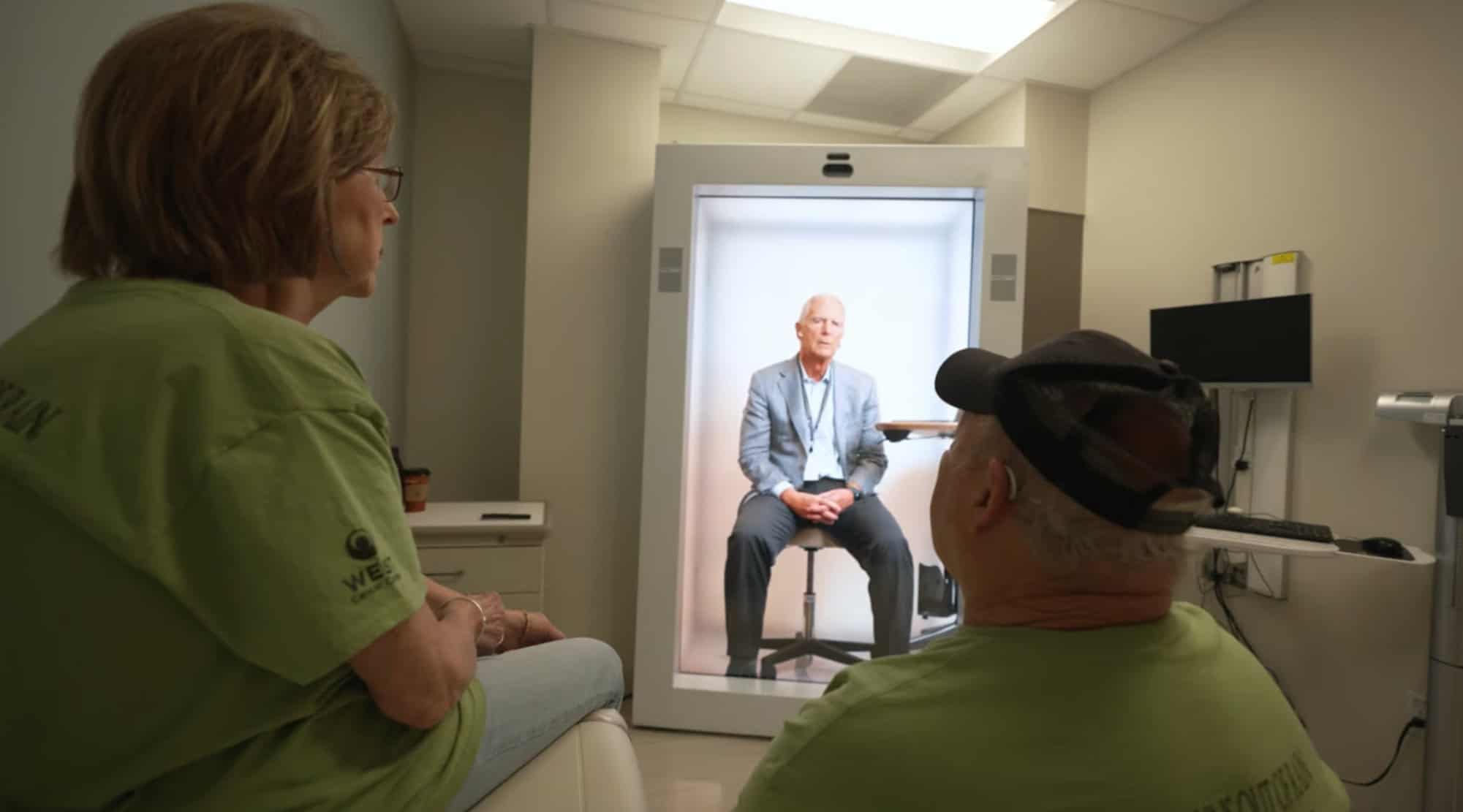 Fantástico: médicos do West Cancer Center fazem atendimento via holograma nos EUA. Pacientes gostaram