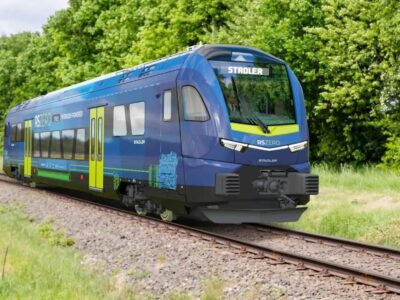 Conheça o trem movido a hidrogênio e bateria