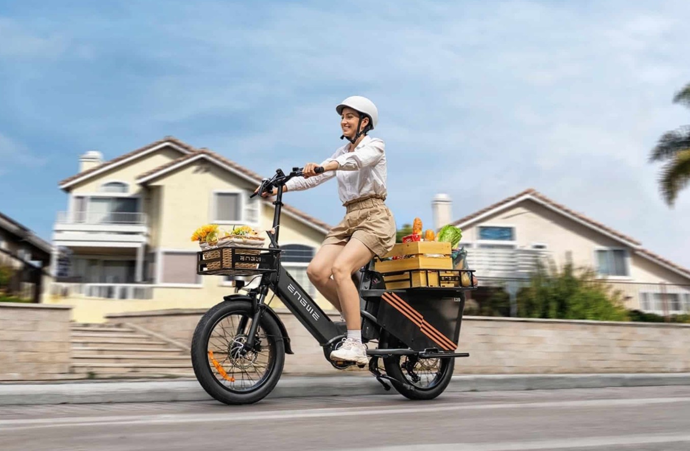 Essa e-bike barata atravessa a Avenida Paulista 125 vezes com uma carga