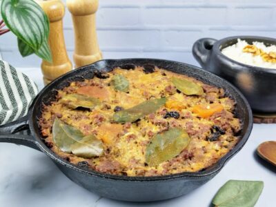 Receita de bobotie tradicional