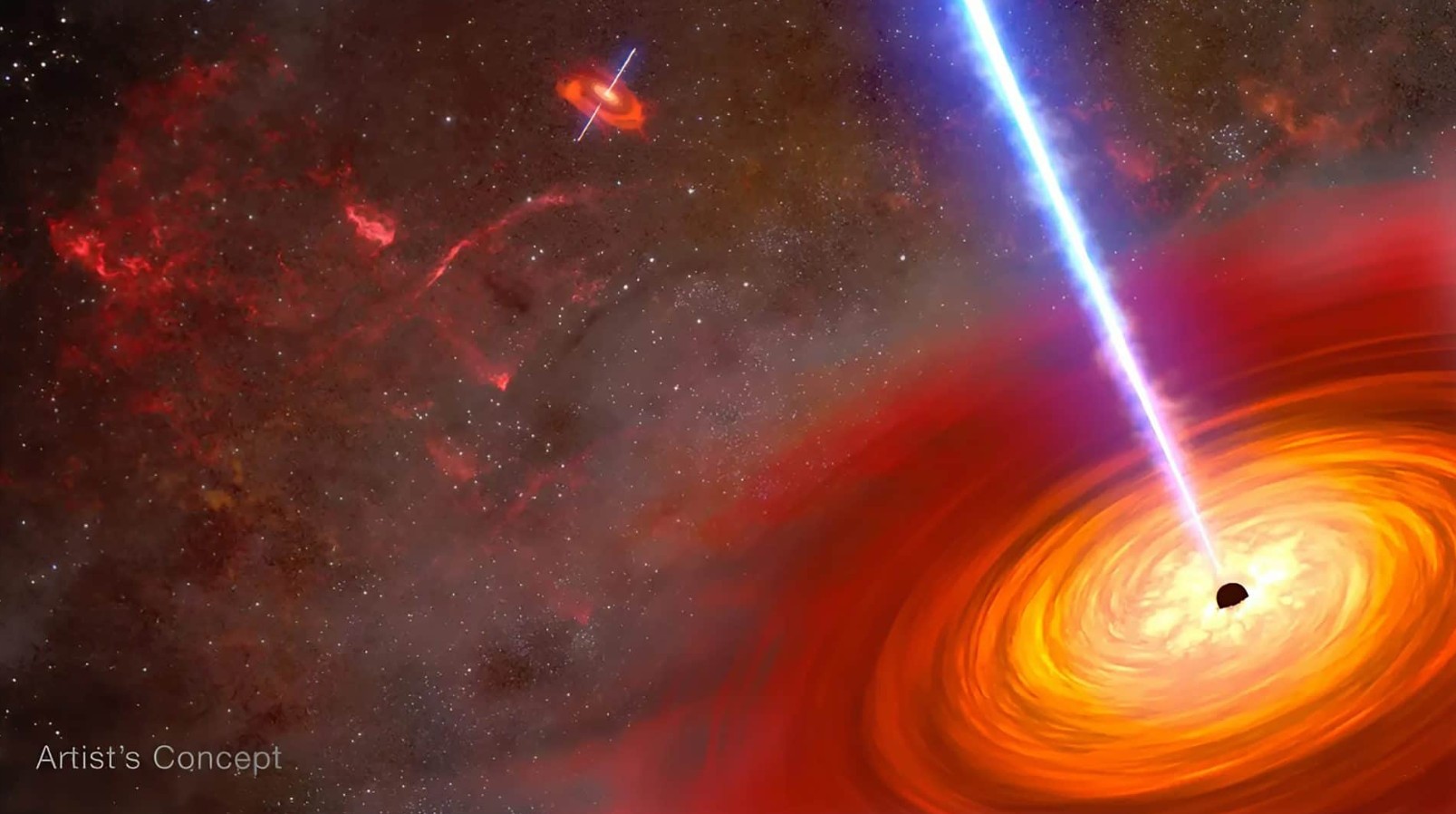 Brasileira do Centro de Astrofísica Harvard & Smithsonian, nos EUA, faz descoberta histórica de par de buracos negros supermassivos