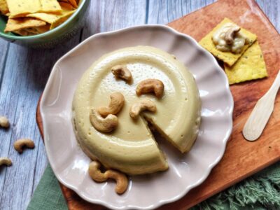 Receita de queijo vegano