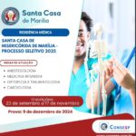 Inscrições para a Residência Médica da Santa Casa de Marília podem ser feitas até 17 de novembro