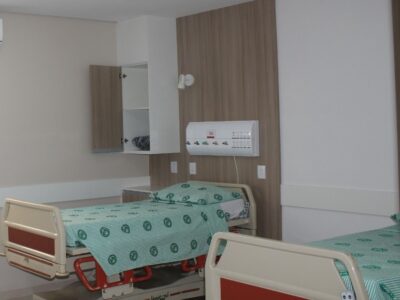 Reforma da Ala de Internação SUS da Santa Casa de Marília já tem oito quartos prontos com toda estrutura