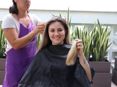 HBU realiza a 4ª Edição da campanha “Doe suas tranças, Rapunzel!” pelo Centro Oncológico