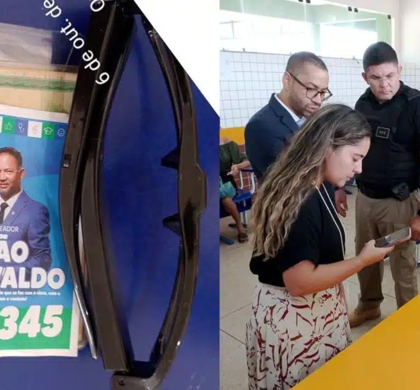 Candidato deu óculos com câmera para eleitores que supostamente venderam voto. Veja video