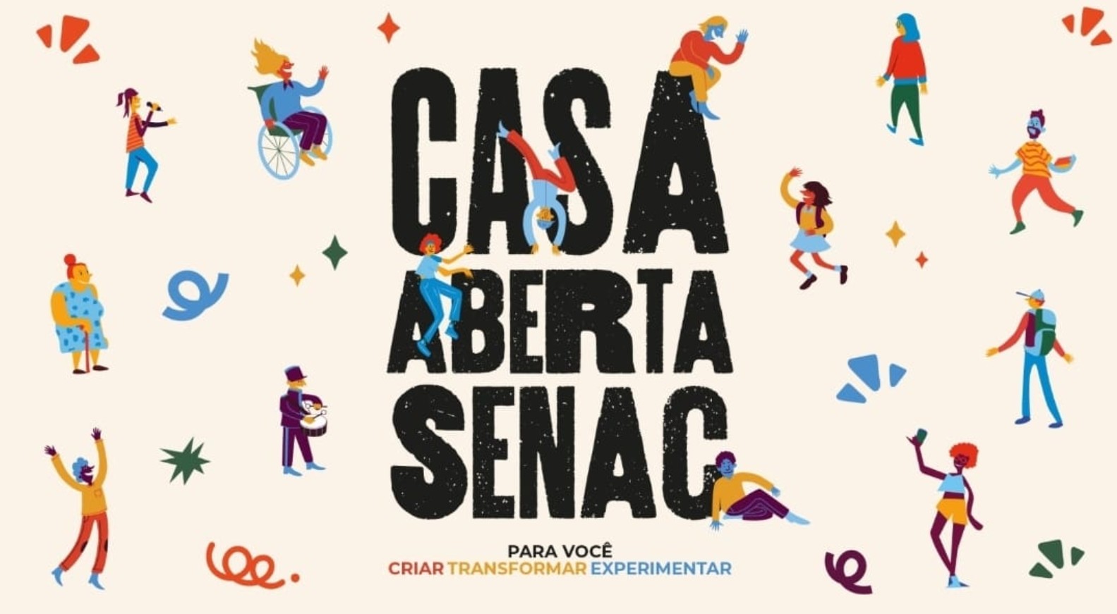 Casa Aberta Senac promove mais de 30 atividades e oficinas gratuitas para todas as idades em Marília. Confira!