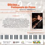 Abertas em Marília. até amanhã inscrições para a Oficina de Pedagogia de Piano com o pianista Daniel Padovan, mestre em música pela Georgia State University