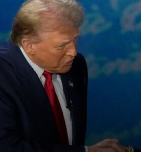 Pesquisa aponta que Trump tem 49% e Kamala 46%