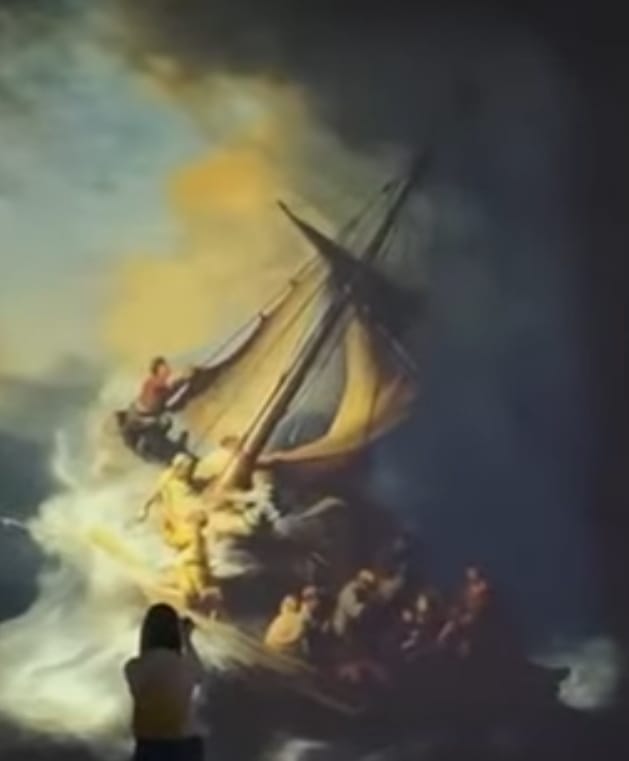 A Revista D Marília traz hoje para você o quadro “Cristo na Tempestade do Mar da Galiléia”, pintado por Rembrandt, em realidade virtual. Maravilhoso!