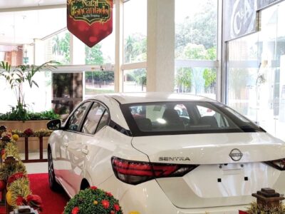 Marília Shopping celebra o Natal com o sorteio de um Nissan Sentra 0km e uma série de surpresas, como a nova e linda decoração temática