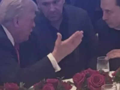 Foto de Trump ao lado de Elon Musk e do dono do UFC viraliza nas redes sociais