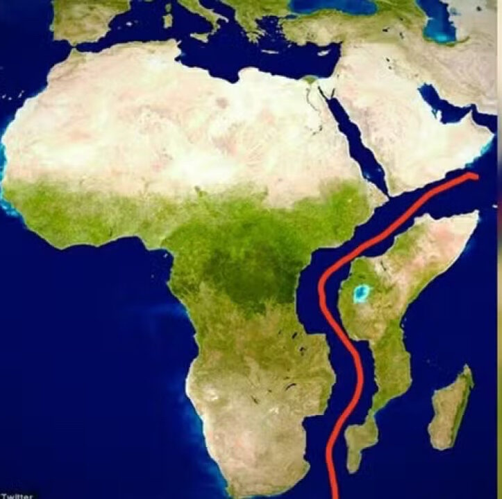 Continente africano caminha para se dividir e criar novo oceano