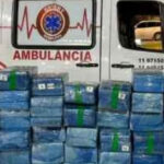 Em São Paulo, a polícia apreende ambulância carregada de maconha; veja a imagem