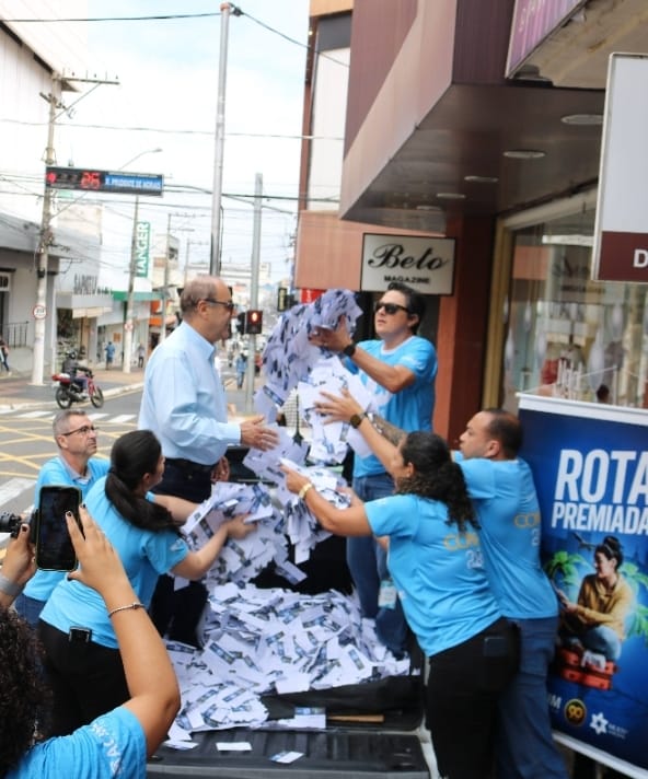 Rota Premiada: conhecida a consumidora que ganhou um cruzeiro marítimo em sorteio realizado ontem no Centro