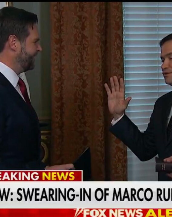 URGENTE: Marco Rubio, desafeto de Lula, acaba de ser empossado secretário de estado americano