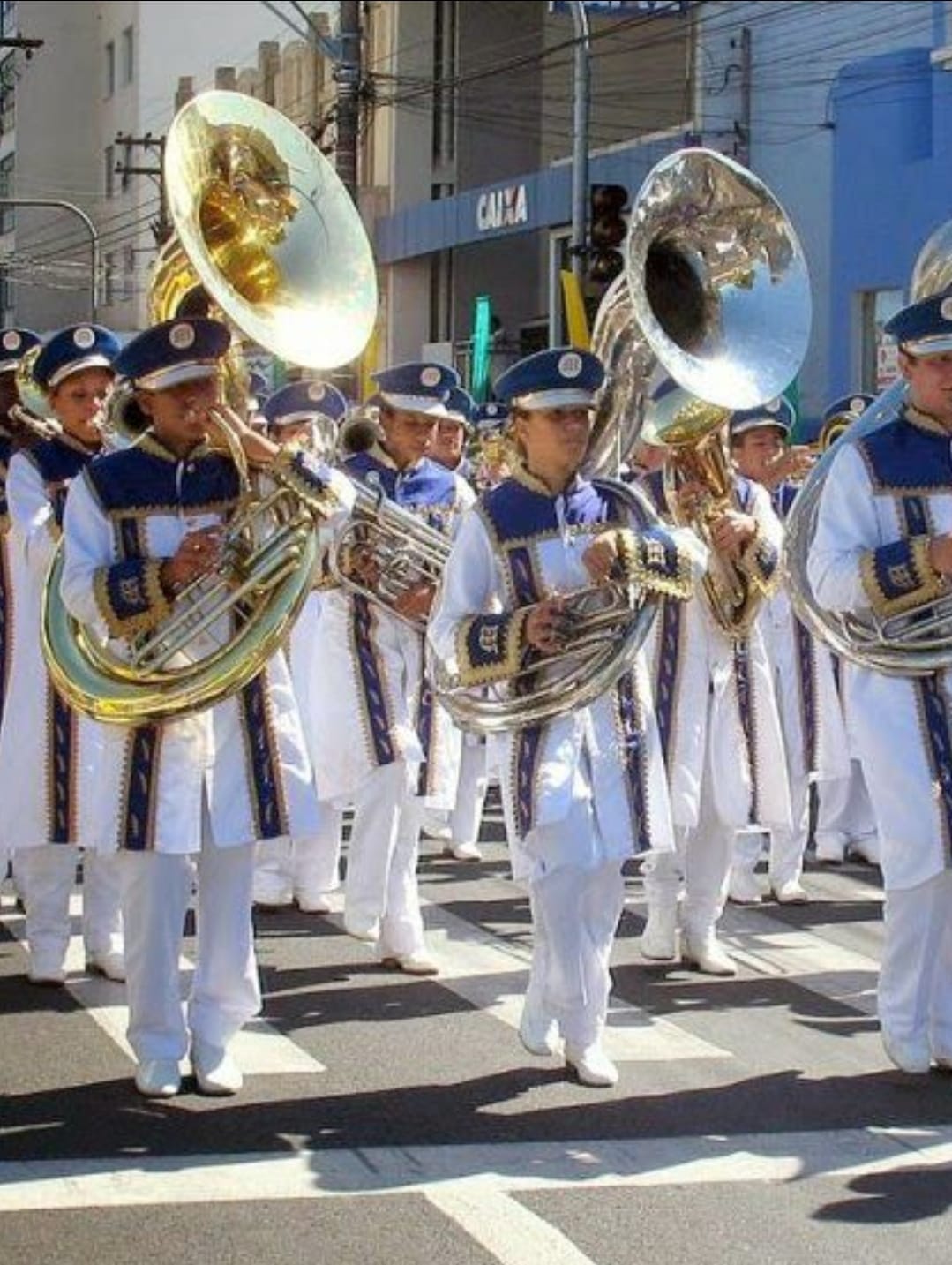Cultura: Banda Marcial tem inscrições abertas para novos alunos. Formação é gratuita e conta com uniforme, lanche e instrumentos