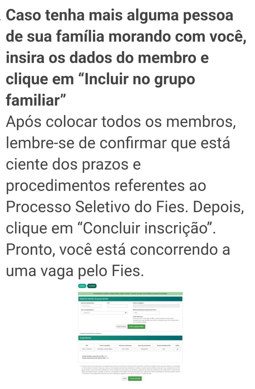 Atenção estudantes! Só até sexta agora, dia 7. Veja como se inscrever no Fies 2025, com passo a passo