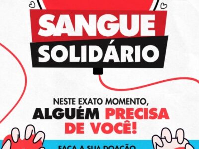 Fundo Social de Marília realiza campanha Sangue Solidário em apoio ao Hemocentro. Objetivo é você ajudar a salvar vidas. Veja os dias