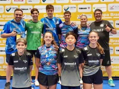 Equipe Yara Clube/ Unimed/ SELJ/ Nelson Machado conquista 11 medalhas em várias categorias na Copa Brasil de Tênis de Mesa em São Paulo. Veja destaques