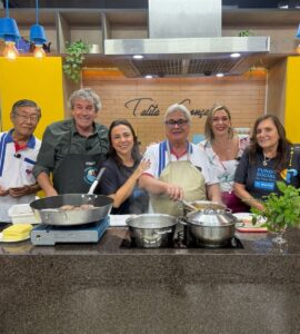 Campanha do Agasalho 2025: Fundo Social arrecada 1.400 cobertores no Programa “Receitas de Sucesso”. Ação contou com a parceria da Associação “Amigos do Bar” e da TV Marília. Serão distribuídos para entidades assistenciais da cidade