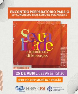 Evento de psicanálise em Marília promete debates enriquecedores sobre sexualidade. E contará com o presidente da Federação Brasileira de Psicanalíse