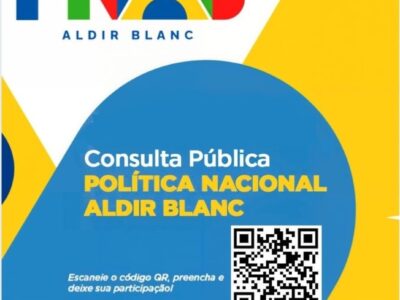 Município realiza audiências públicas para construção coletiva do plano de aplicação da PNAB, Política Nacional Aldir Blanc
